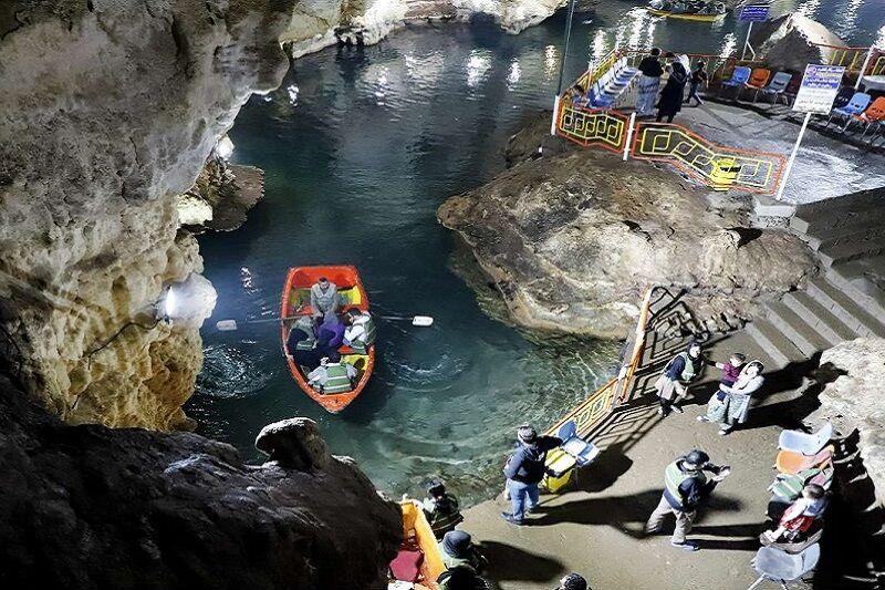 غار سهولان یک جاذبه گردشگری در مهاباد است