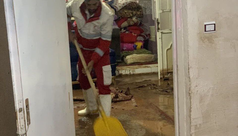 تخلیه آبگرفتگی منازل مسکونی در روستاهای سلماس