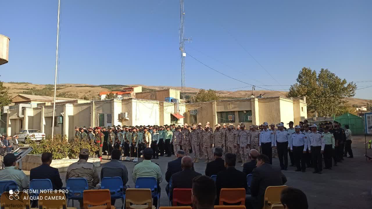 صبحگاه مشترک نیرو های مسلح در اشنویه برگزار شد+تصاویر