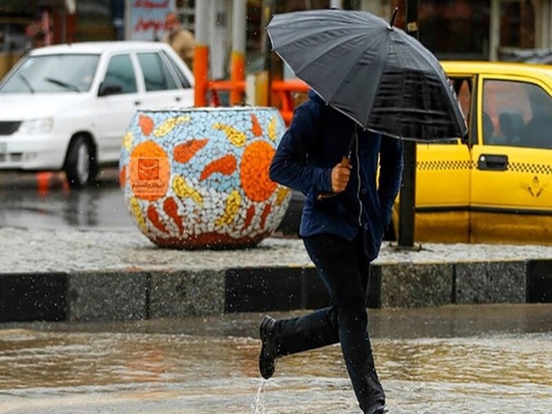 برف و باران در راه آذربایجان‌غربی