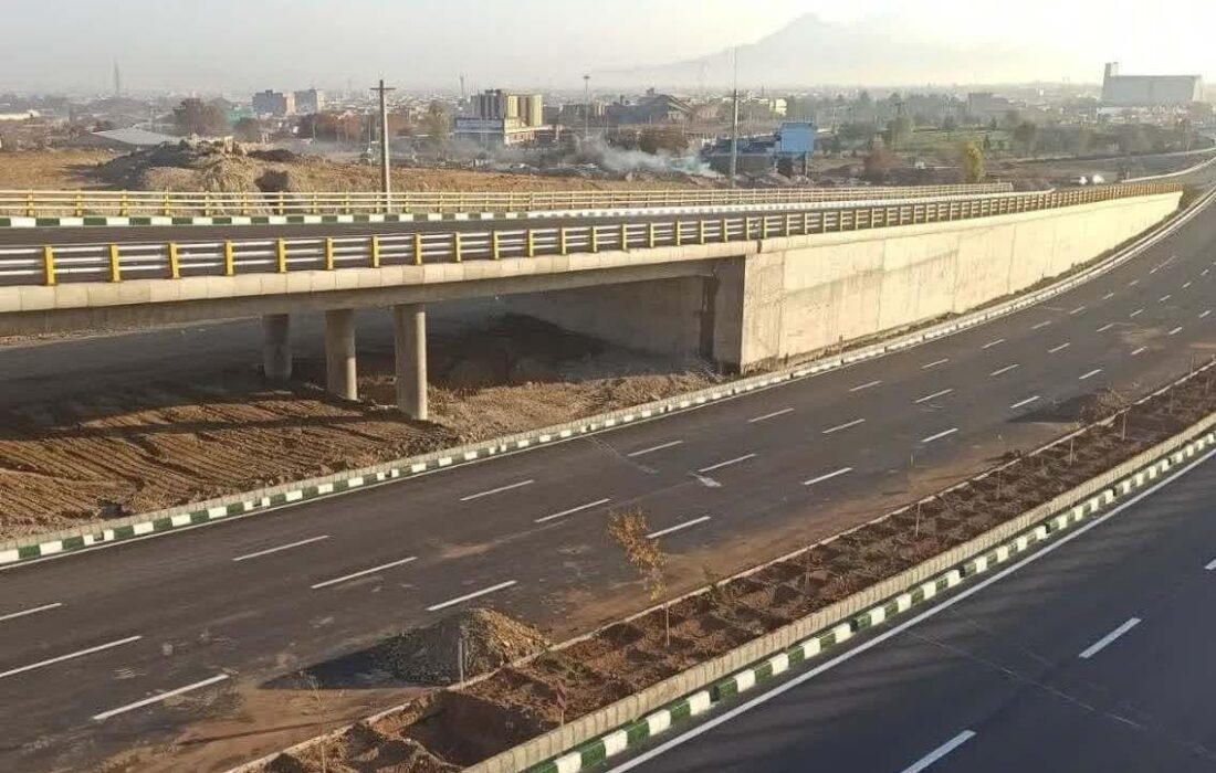 بهره‌برداری از دوربرگردان جدید محور ارومیه-مهاباد