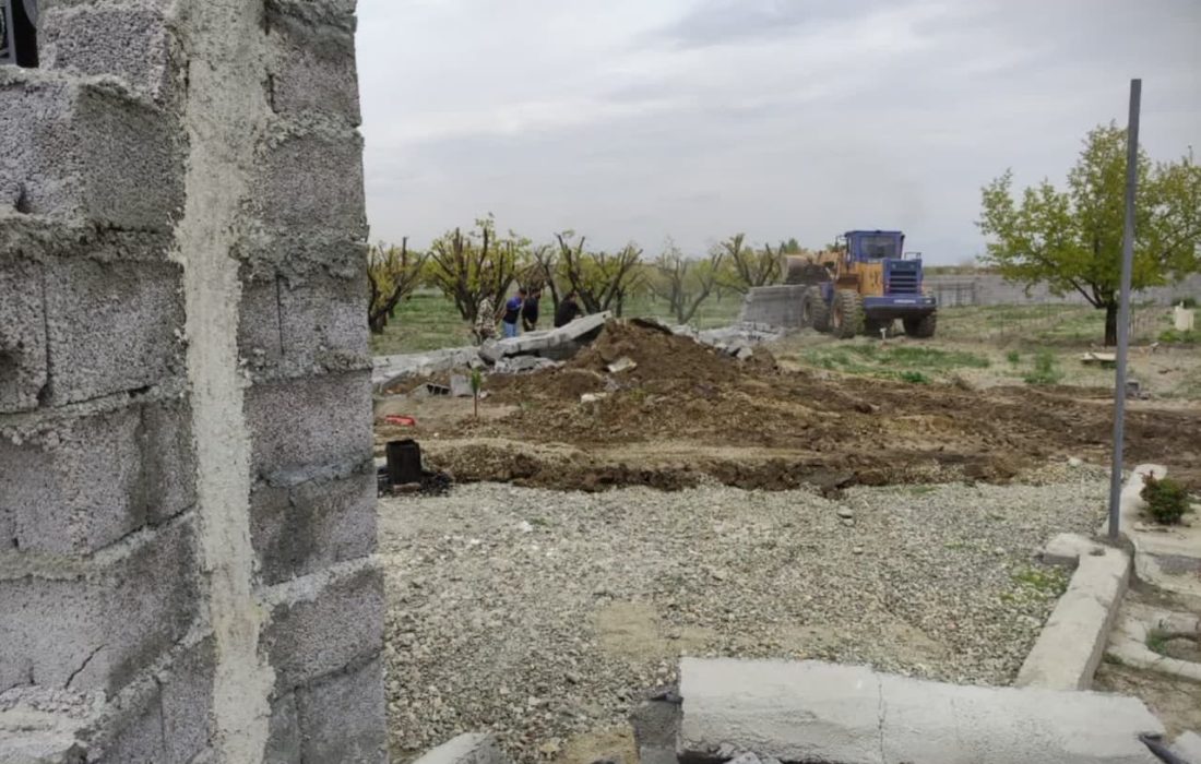 تخریب ۲۲ ساختوساز غیرمجاز در ارومیه