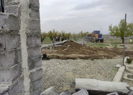 تخریب ۲۲ ساخت‌وساز غیرمجاز در ارومیه