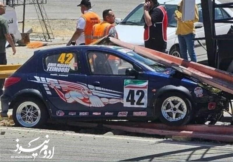گاردریل غیراستاندارد عامل حادثه پیست آزادی