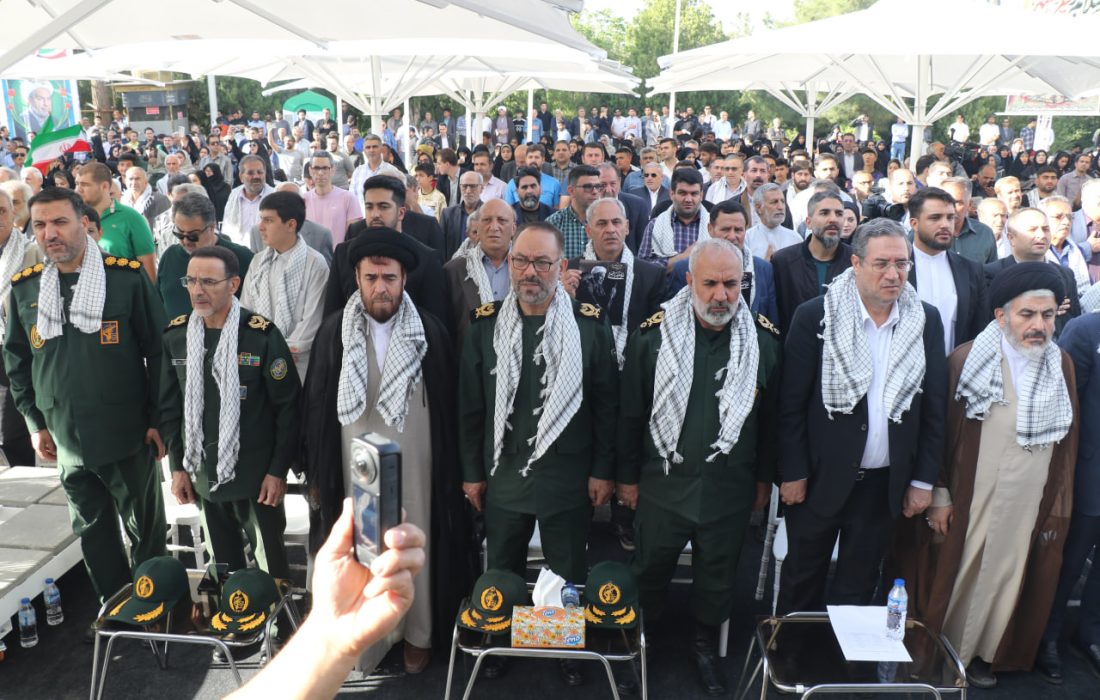 مراسم هفتمین سالگرد مجاهد بی تکرار