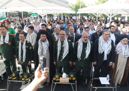 مراسم هفتمین سالگرد مجاهد بی تکرار