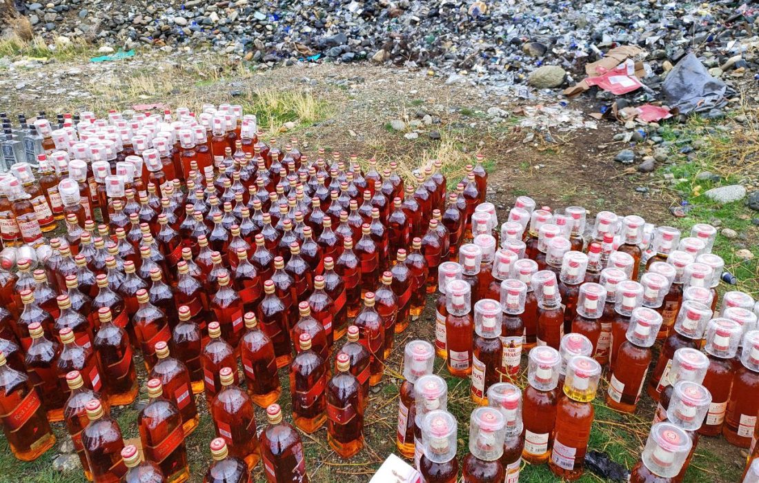 کشف محموله مشروبات الکلی در اشنویه