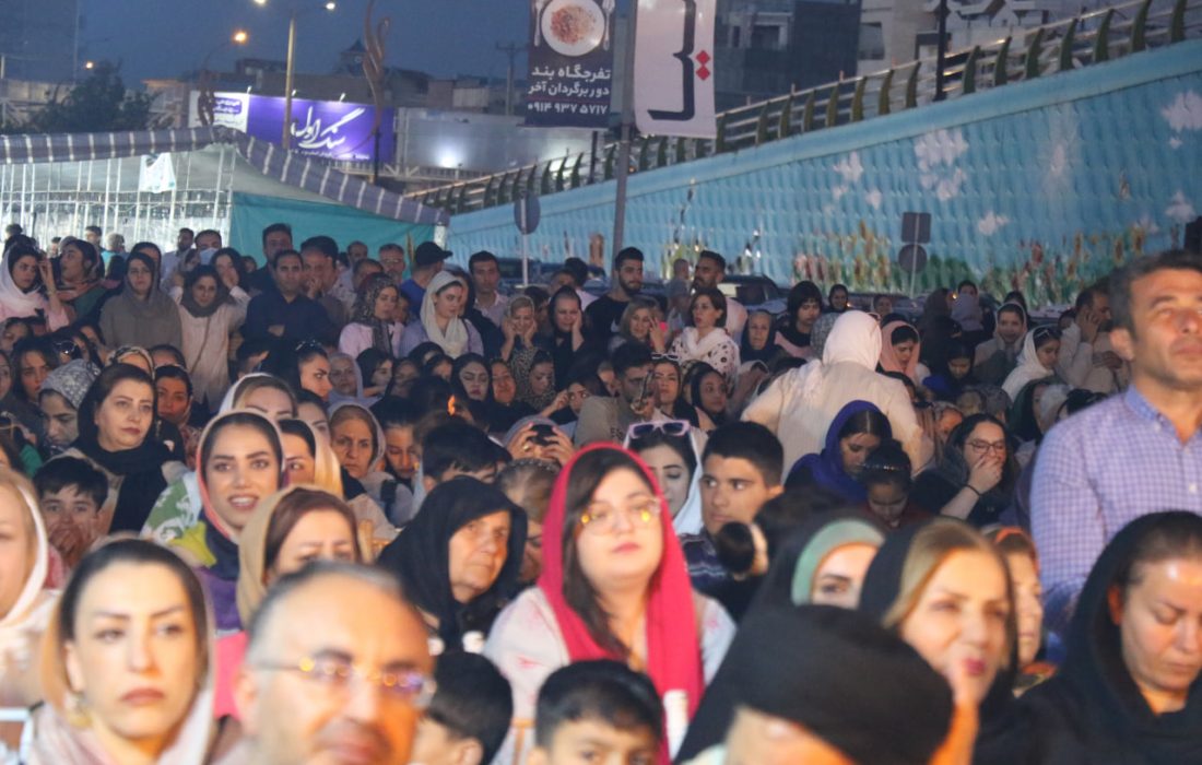 افتتاح جشنواره گل‌ها در ارومیه