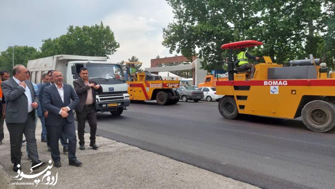 بهسازی جاده ارومیه – گلمان برای توسعه منطقهای
