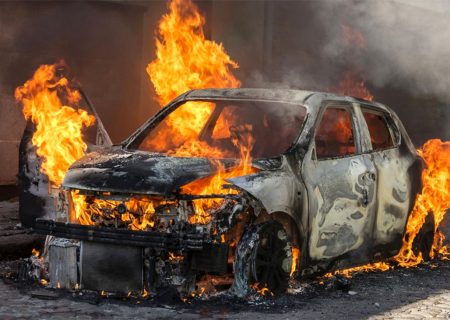 ۴ نفر در تصادف جاده سرچم آذربایجان‌غربی سوختند