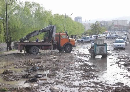 ناکامام ماندن زیرساخت‌های شهری ارومیه مقابل باران‌های بهاری