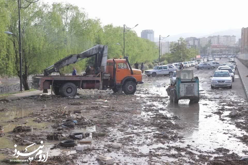 ناکام ماندن زیرساختهای شهری ارومیه مقابل بارانهای بهاری