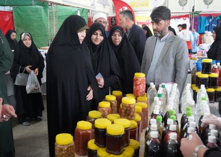 نمایشگاه مشاغل خانگی در ارومیه گشایش یافت