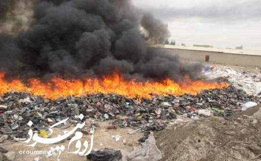 تشدید مقابله با زبالهسوزی در ارومیه