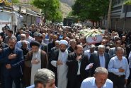 تشییع پیکر پاک سردار علیرضا لطفی در ارومیه