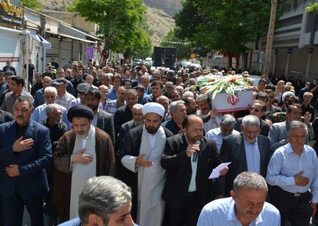 تشییع پیکر پاک سردار علیرضا لطفی در ارومیه