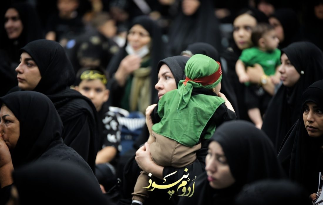 برگزاری مراسم شیرخوارگان حسینی با حضور مادران