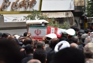 تشییع پیکر سردار شهید «علیرضا لطفی»