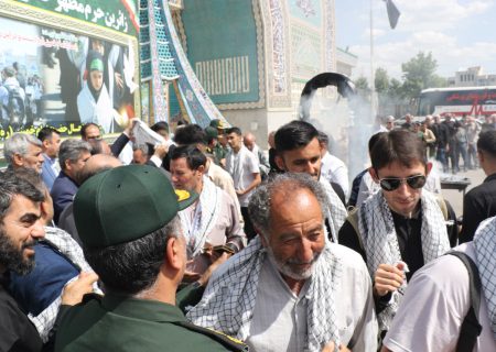 آئین بدرقه کاروان‌های مراسم ارتحال امام خمینی (ره)