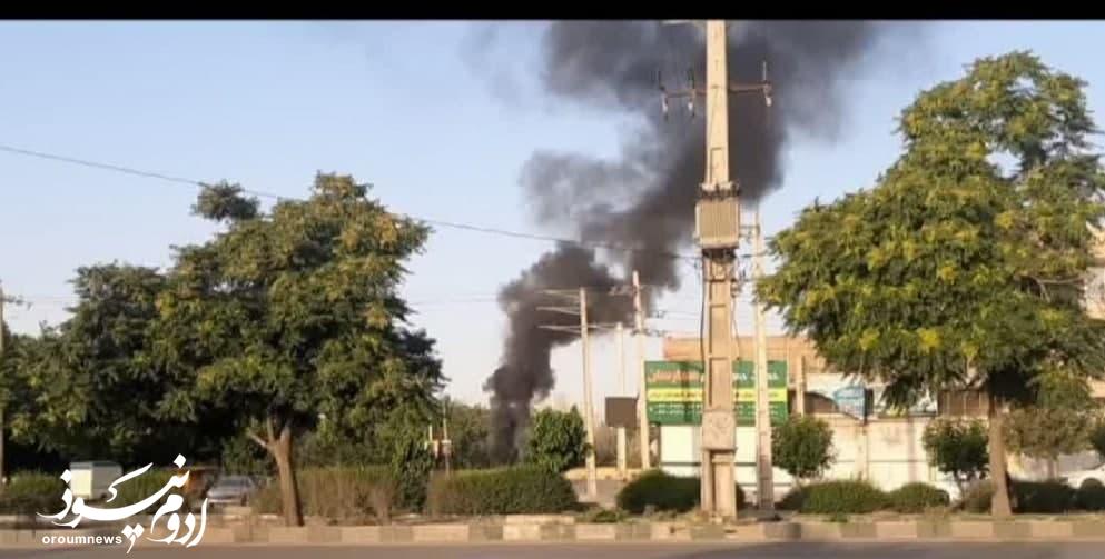 برخورد قاطع پلیس با عوامل آتشزدن لاستیک