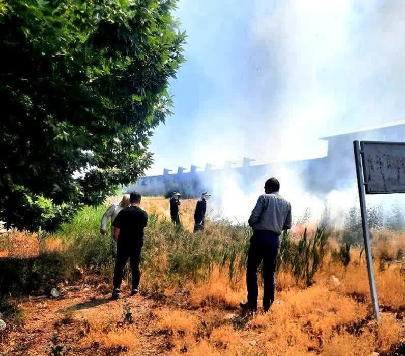 تداوم پیگیری قضایی آتشسوزی بقایای زراعی در ارومیه