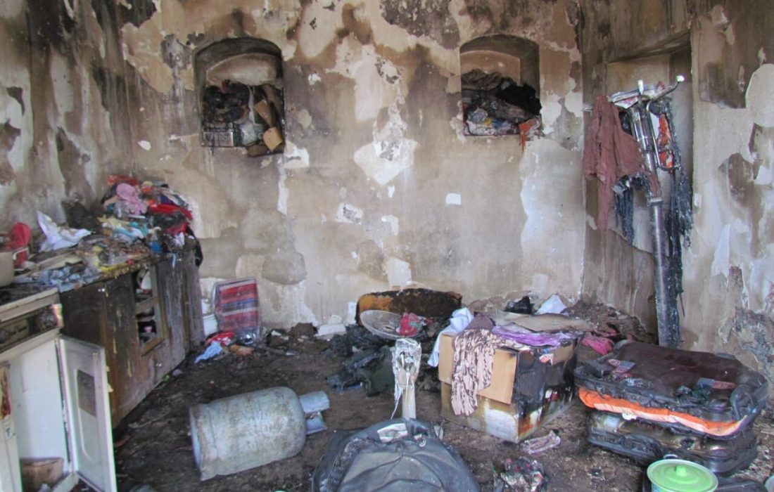 انفجار کپسول گاز یک مصدوم برجای گذاشت