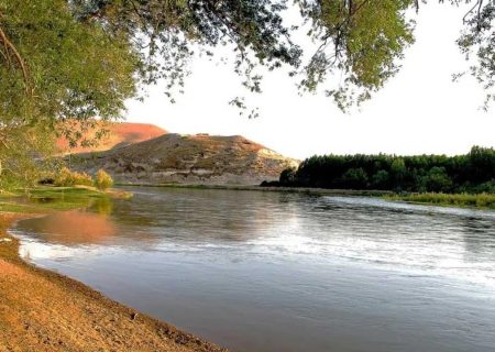 پایش ۸۵ کیلومتر از رودخانه‌ زرینه‌رود میاندوآب