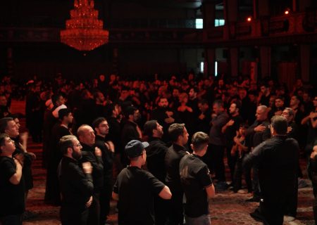 عزاداری شب ششم محرم حسینیه ثارالله