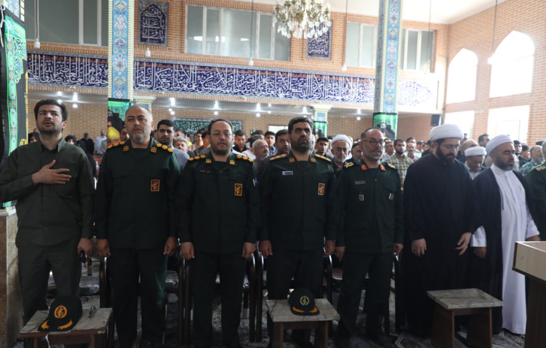 مراسم بزرگداشت اربعین شهدای اقتدار در نقده