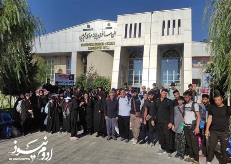 تمرچین با ۴۰ دروازه میزبان زائران اربعین شد
