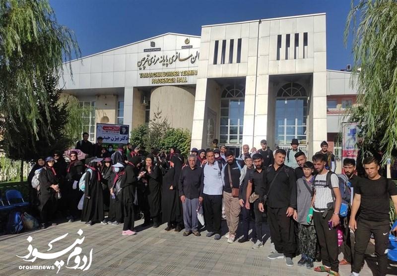 تمرچین با ۴۰ دروازه میزبان زائران اربعین شد