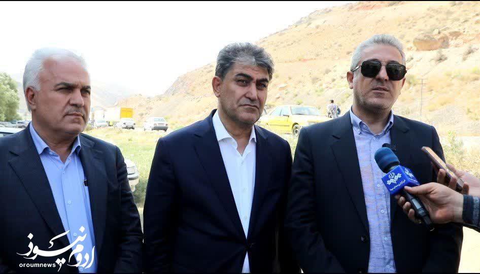پیشرفت ۷۰ درصدی در پروژه راه‌سازی محور خوی