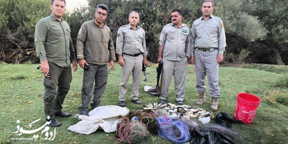 دستگیری ۸ صیاد غیرمجاز در شاهیندژ