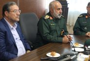 دیدار فرمانده سپاه شهدا با استاندار آذربایجان غربی