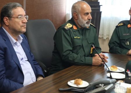 دیدار فرمانده سپاه شهدا با استاندار آذربایجان غربی