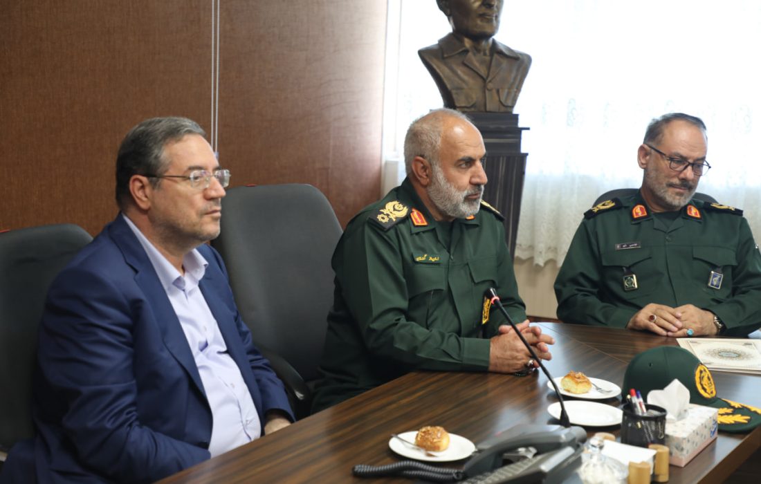 دیدار فرمانده سپاه شهدا با استاندار آذربایجان غربی