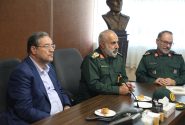 دیدار فرمانده سپاه شهدا با استاندار آذربایجان غربی