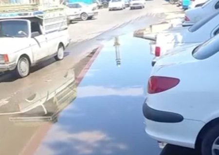 سرریز آب میدان تره‌بار ربطی به فاضلاب ندارد