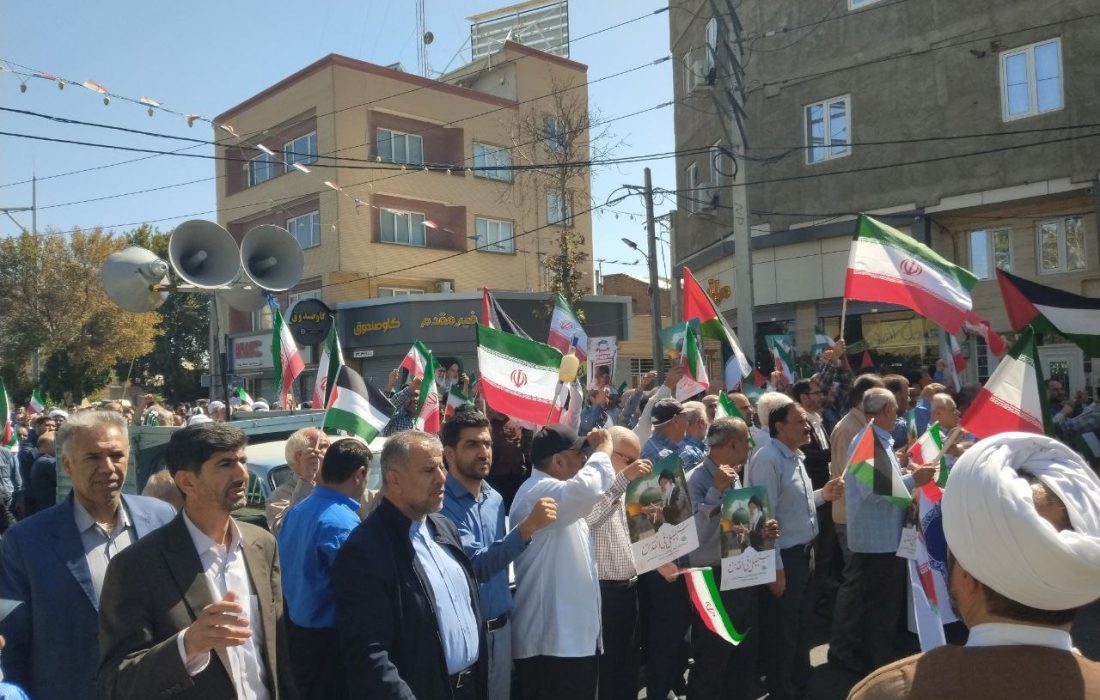 راهپیمایی «خشم و نصر» در ارومیه