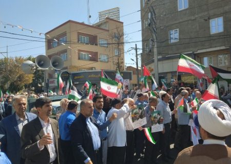 راهپیمایی «خشم و نصر» در ارومیه