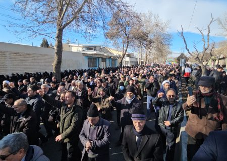 خیزش مردم خوی علیه اغتشاشگران