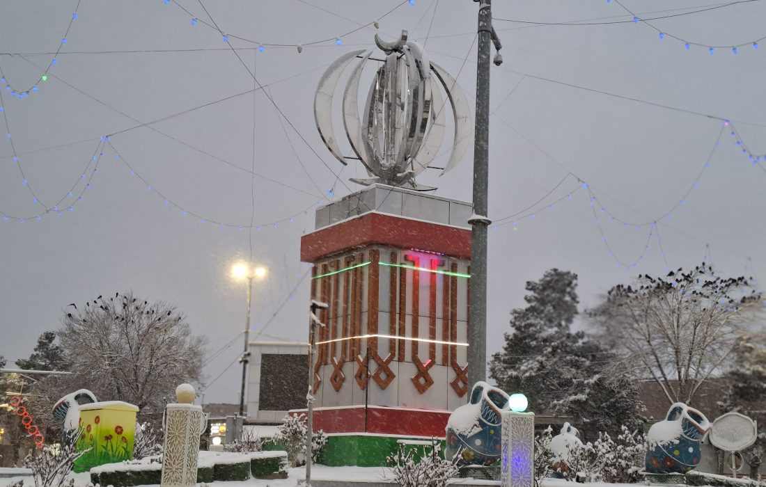 جلوههای زیبای برفی در سلماس