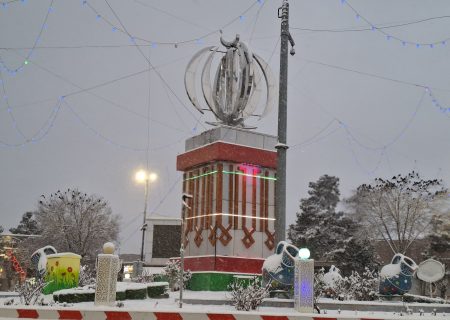 جلوه‌های زیبای برفی در سلماس