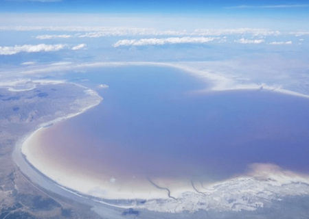 آب دریاچه ارومیه ۵۶ سانتی‌متر بالا آمد