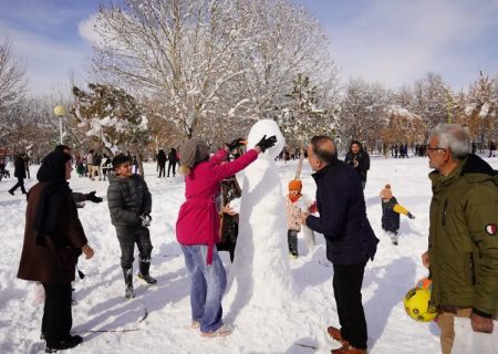 جشنواره آدم برفی در خوی