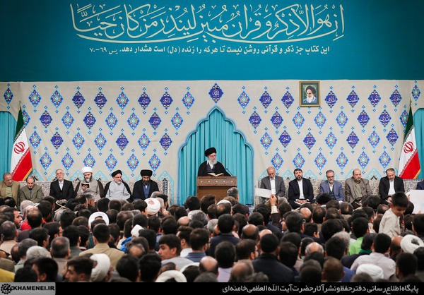 محفل انس با قرآن با حضور رهبر انقلاب