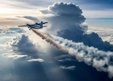 پرواز ۲۳ بارورسازی برای تقویت بارش در ارومیه