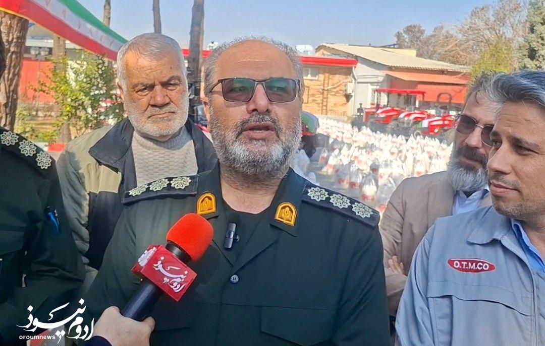 توزیع ۸ هزار بسته معیشتی در آذربایجان‌غربی