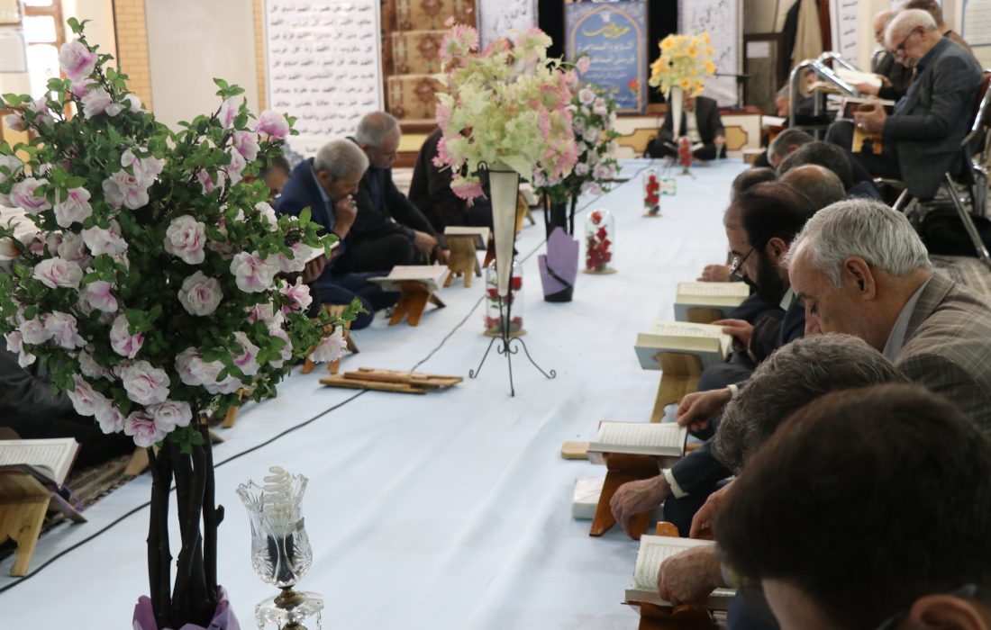 جمعخوانی قرآن کریم در ۱۰۰ مسجد میاندوآب