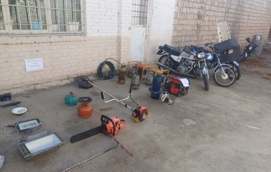 دستگیری ۱۱ متهم سرقت در تکاب